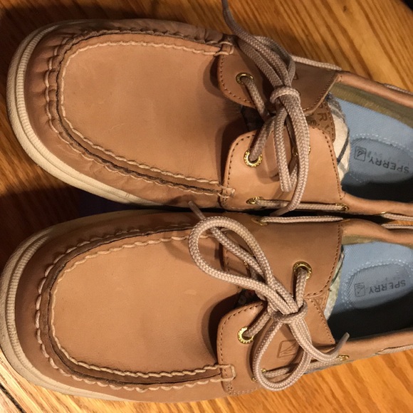 Sperry TOP SIDER womens leather boat shoe 2 eye size 9M style #9776592 - Picture 9 of 10